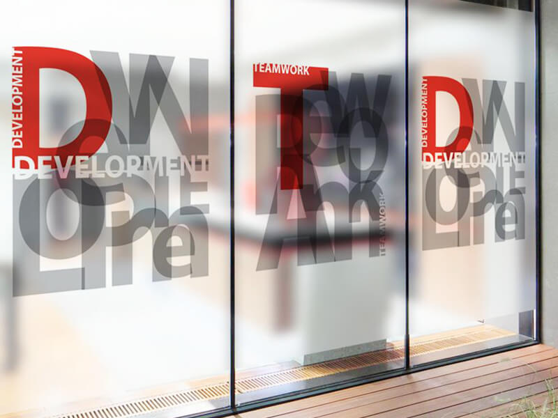 Premium Window Graphic Film