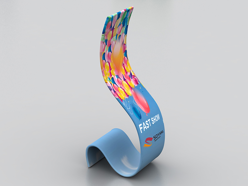 Geometric Stretch Display